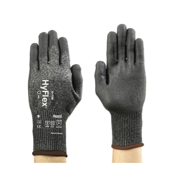 Guante Hyflex Tejido INTERCEPT 11-738 Ansell - Image 2