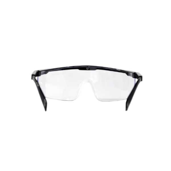Lente mica clara con armazón negro AL-026-CL-BK DermaCare - Image 3