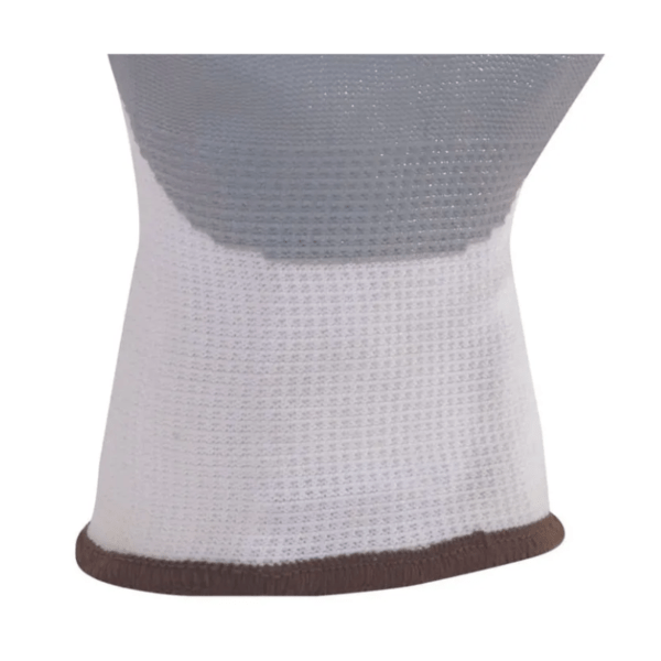 Guante nylon blanco c/nitrilo sólido 51-801 DermaCare - Image 2