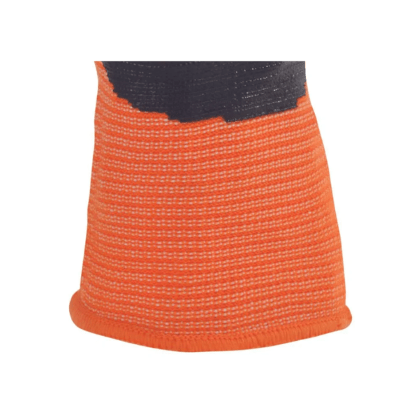 Guante de nylon y nitrilo naranja 51-816 DermaCare - Image 2