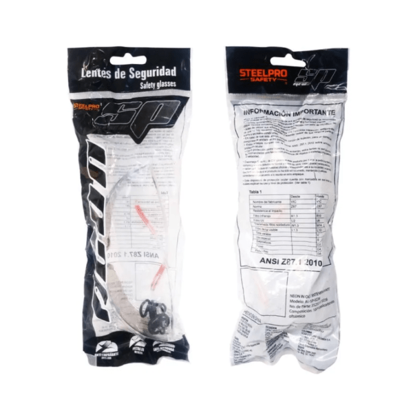 Lente Neon inout anti-empañante AL-SP-0236 SteelPro - Image 2