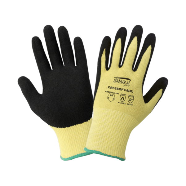 Guante recubierto de nitrilo CR588MFY Safe fit