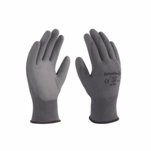 Guante Nylon Gris C/poliuretano 51-610 DermaCare
