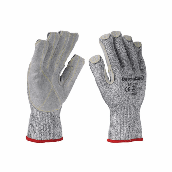Guante Poli/carnaza Y Tejido Kevlar 51-628 DermaCare