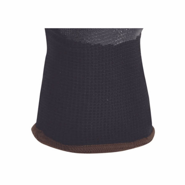 Guante de nylon negro c/nitrilo sólido 51-811 DermaCare - Image 2
