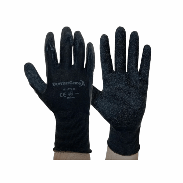 Guante negro látex rec nitrilo 51-975 DermaCare - Image 3