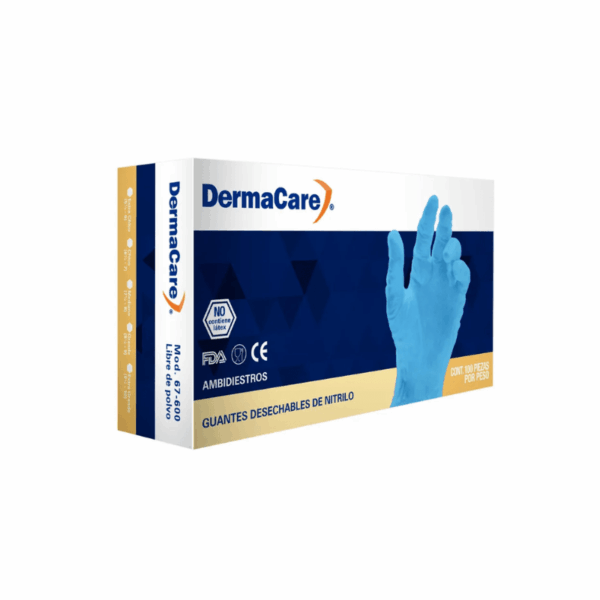 Guante nitrilo desechable 67-600 DermaCare - Image 2