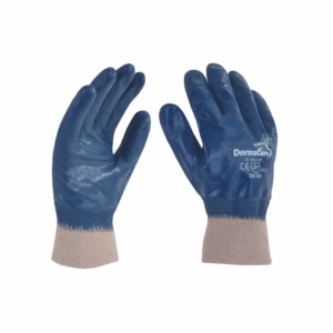 Guante algodón c/nitrilo extra pesado 67-602 DermaCare