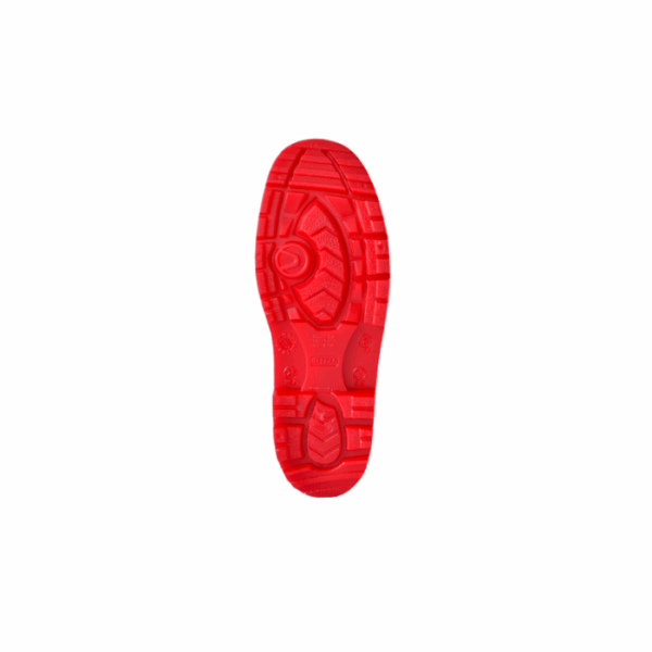 Bota Industrial con Casco Suela Nitrilo PRO5 DryPro Blanco/Rojo DP551 - Image 3