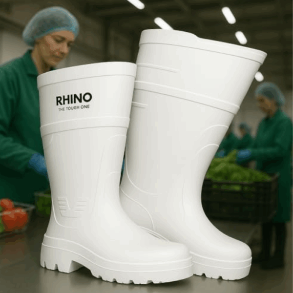 Bota Industrial Rhino Impermeable Sanitaria de PVC - Image 4