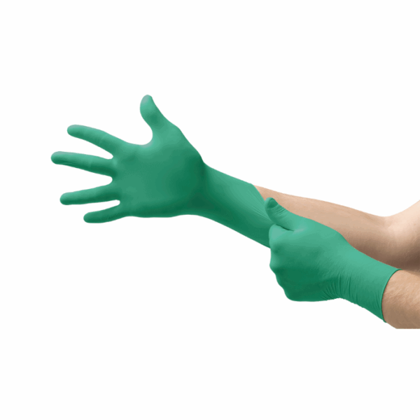 Guante Desechable De Nitrilo TouchNTuff® 92-600 Verde Ansell