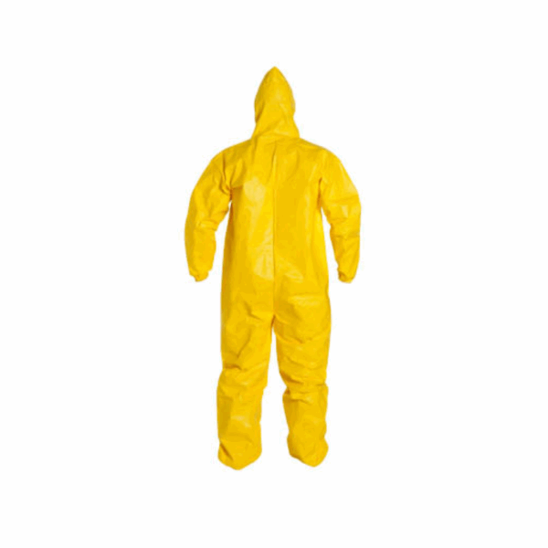 Overol Tychem Con Capucha y Elástico En Muñecas y Tobillos QC127 Dupont - Image 2
